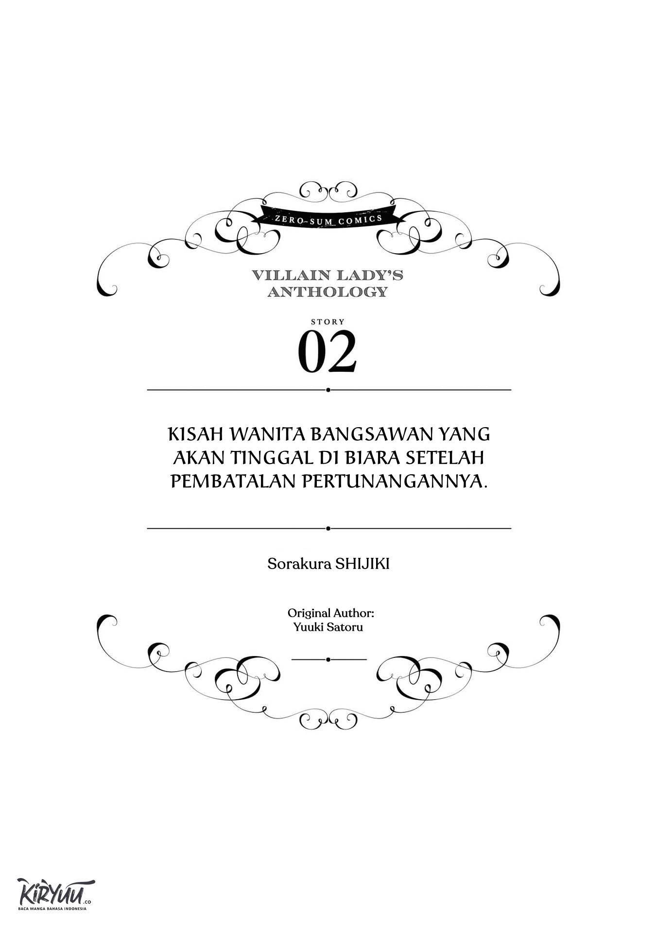 Though I May Be a Villainess, I’ll Show You I Can Obtain Happiness! Chapter 02 Gambar 2